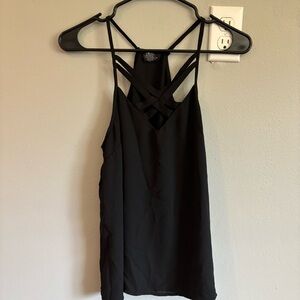 Rue21 Black Strappy Top